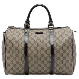 Borsa Boston Gucci Joy Medium GG Supreme Beige