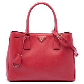 Bolso Prada Red Medium Saffiano Lux Galleria Satchel