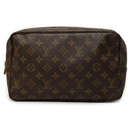 Louis Vuitton Brown Monogram Trousse Toilette 28
