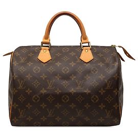 Louis Vuitton Brown Monogram Speedy 30
