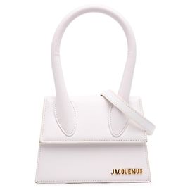 Jacquemus Le Chiquito Moyen in pelle bianca