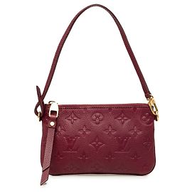 Louis Vuitton Red Monogram Empreinte Citadine Pochette