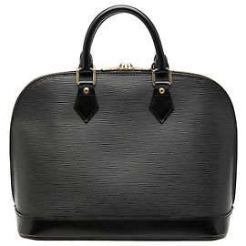 Louis Vuitton Black Epi Alma PM