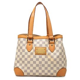 Louis Vuitton White Damier Azur Hampstead PM