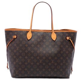 Louis Vuitton Brown Monogram Neverfull GM