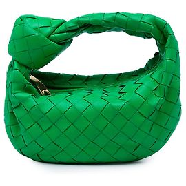 Bottega Veneta Mini Jodie in Nappa Intrecciato Verde