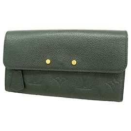 Louis Vuitton Monogram Empreinte Portefeuille Pont Neuf Long Wallet