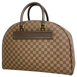 Borsa Louis Vuitton Damier Nolita 24 in Ebene
