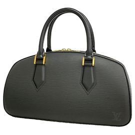 Borsa a mano Louis Vuitton Epi Jasmine M52082 Noir