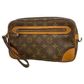 Bolsa de mão Louis Vuitton Monogram Marly Dragonne GM