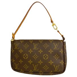 Louis Vuitton Monogram Pochette Accessoires M51980 Brown Borsa/Pouch da donna