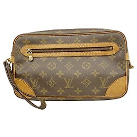 Bolso de mano Louis Vuitton Monogram Marly Dragonne GM