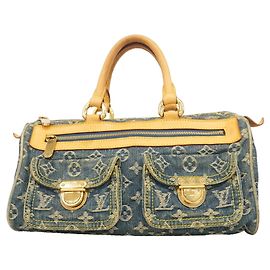 Borsa Louis Vuitton Monogram Denim Neo Speedy