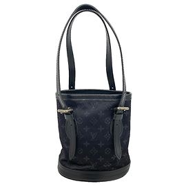 Borsa a mano Little Bucket in raso Monogram Louis Vuitton