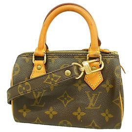Borsa a mano Louis Vuitton Monogram Mini Speedy