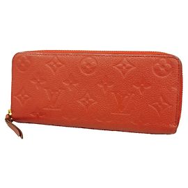 Louis Vuitton Monogram Empreinte Portefeuille Clemence Long Wallet
