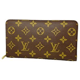 Louis Vuitton Monogram Portemonnaie Zip Long Wallet M61727