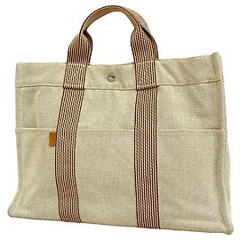 Hermès Hermes New Fourre-Tout MM Canvas Tote Bag