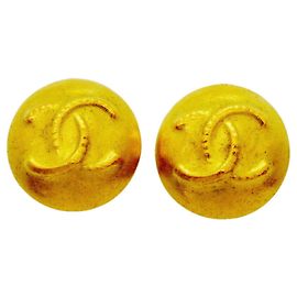 Orecchini a clip Chanel placcati oro