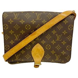 Borsa a tracolla Louis Vuitton Monogram Cartouchiere GM