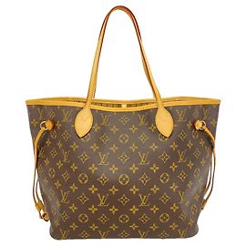 Louis Vuitton Monogram Neverfull MM Tote Bag