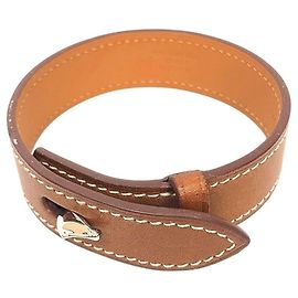 Hermès Bracelet Charmes en Cuir Hermes