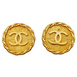 Orecchini a clip Chanel placcati oro