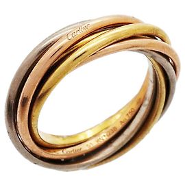 Anillo Cartier Trinity en oro amarillo blanco y rosa