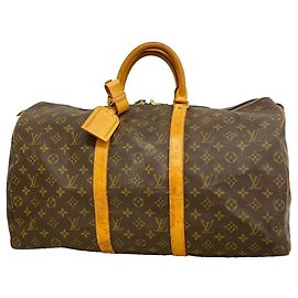 Borsa Boston Louis Vuitton Monogram Keepall 50