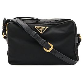 Prada Borsa crossbody con logo triangolare