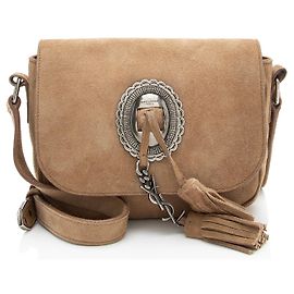 Saint Laurent Suede Kim Crossbody
