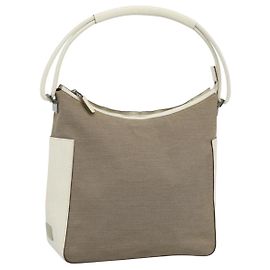 GUCCI Bolso de hombro de lona GG Beige Silver 001 3766