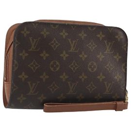 LOUIS VUITTON Monogram Orsay Clutch Bag M51790 LV