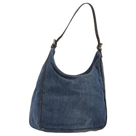 FENDI Hand Bag Denim Blue