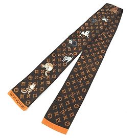 Foulard di seta Louis Vuitton Catgram