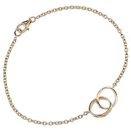 Cartier Love Interlocking 18K Yellow Gold