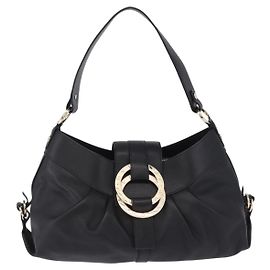 Bulgari Bvlgari Chandra Hobo Leather Large