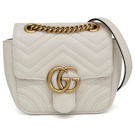 Gucci GG Marmont Square Flap Matelasse Leather Mini