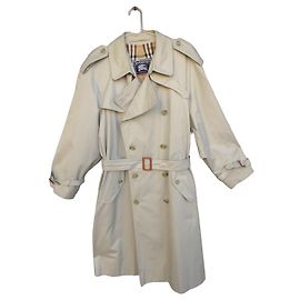 Trench-coat Burberrys Classico in Gabardine Beige