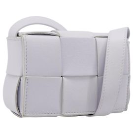 Bottega Veneta Cassette Maxi Intrecciato Leather Mini