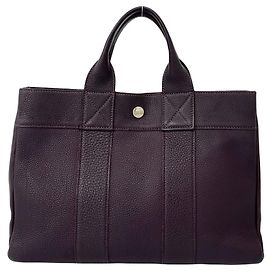 Hermès HERMES Fourre-Tout Handtasche aus Negonda-Leder Mini Tote Bag