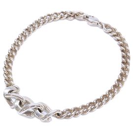 Tiffany & Co Tiffany Forge Link Charm Bracelet in Silver 925