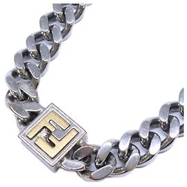 Fendi FF Logo Gliederkette Halskette