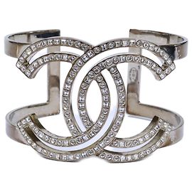 Bracelete Chanel B17V Rhinestone Coco Mark
