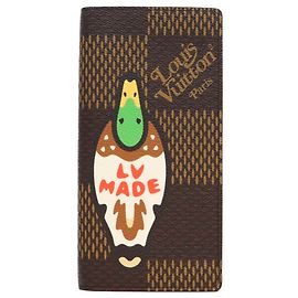Louis Vuitton x NIGO Damier Giant Portefeuille Brazza Long Wallet