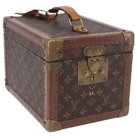 LOUIS VUITTON Monogram Boite Flacon Hand Bag M21828 LV Auth 196661