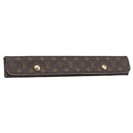 LOUIS VUITTON Monogram Jewelry Case Jewelry Box LV Auth yk20868