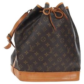 LOUIS VUITTON Bolso de hombro Monogram Noe M42224 LV Auth 194390V