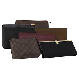 Set di 6 borse LOUIS VUITTON Celine Fendi Christian Dior Cartier LV Auth 196573