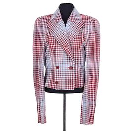 Autre Marque Blazer de lana rojo Charles Jeffrey Loverboy